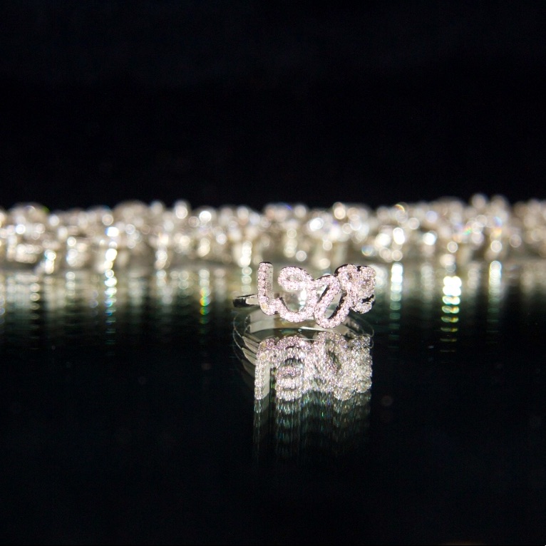 “Love” Statement Ring